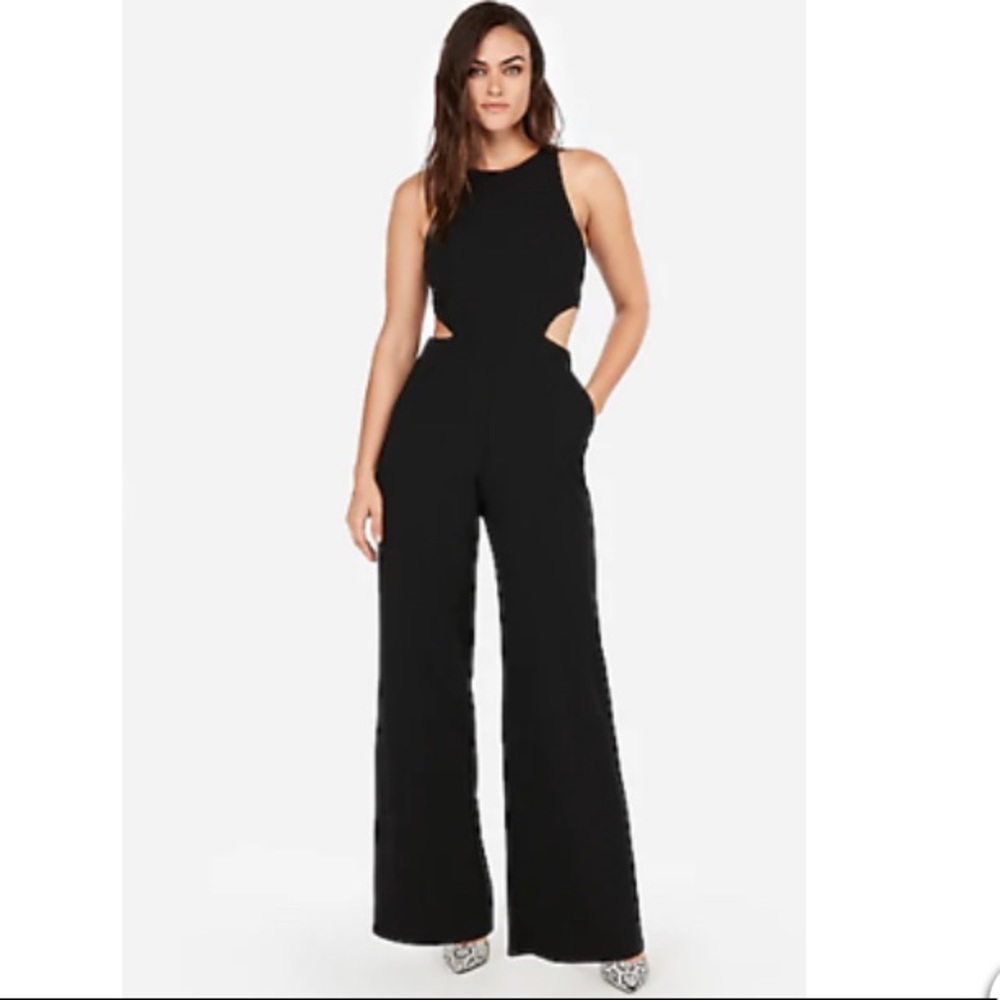 EXPRESS CUT PUT JUMPSUIT